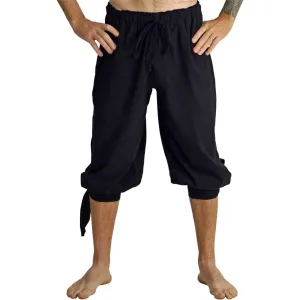 'Buccaneer' Pirate Pants - Black