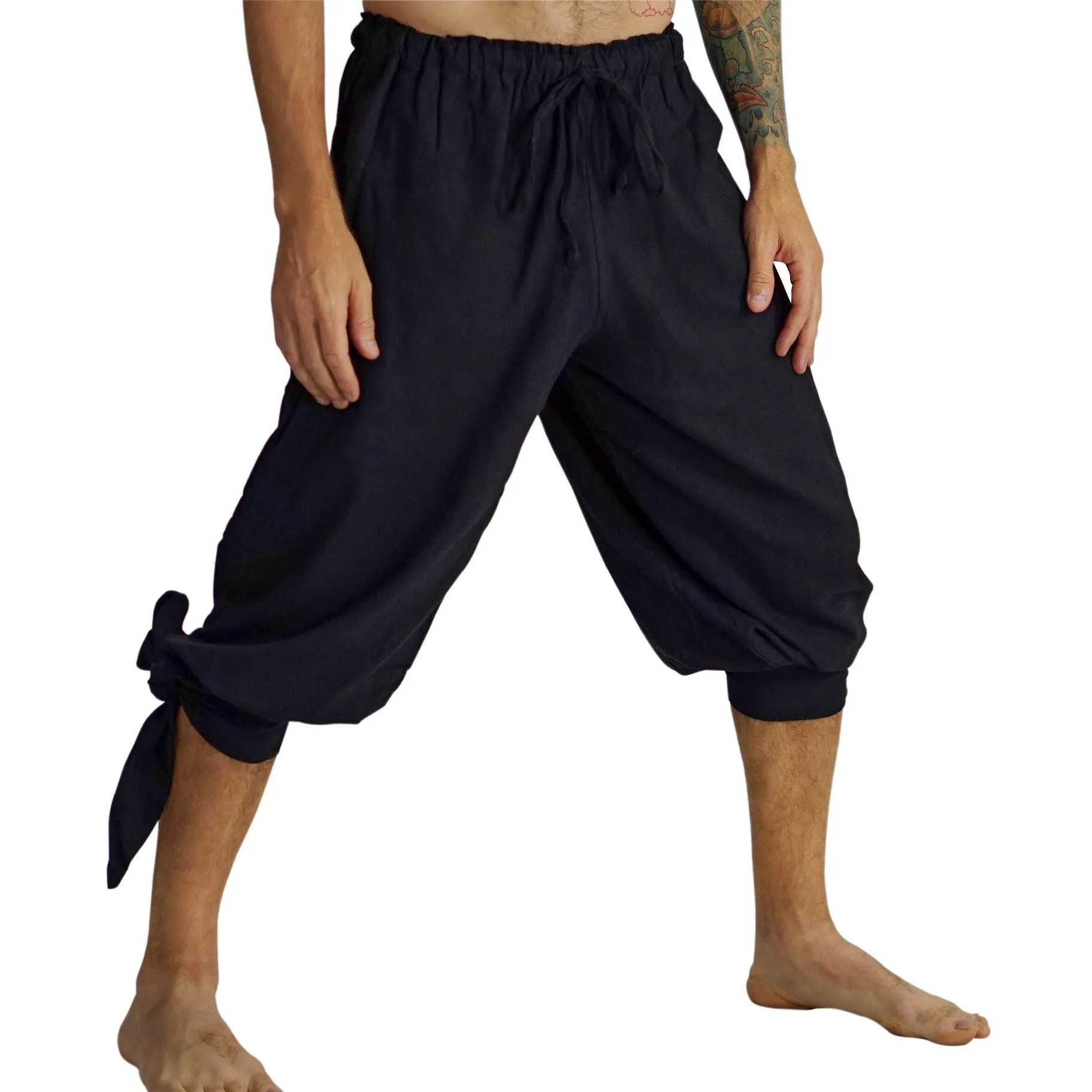 'Buccaneer' Pirate Pants - Black