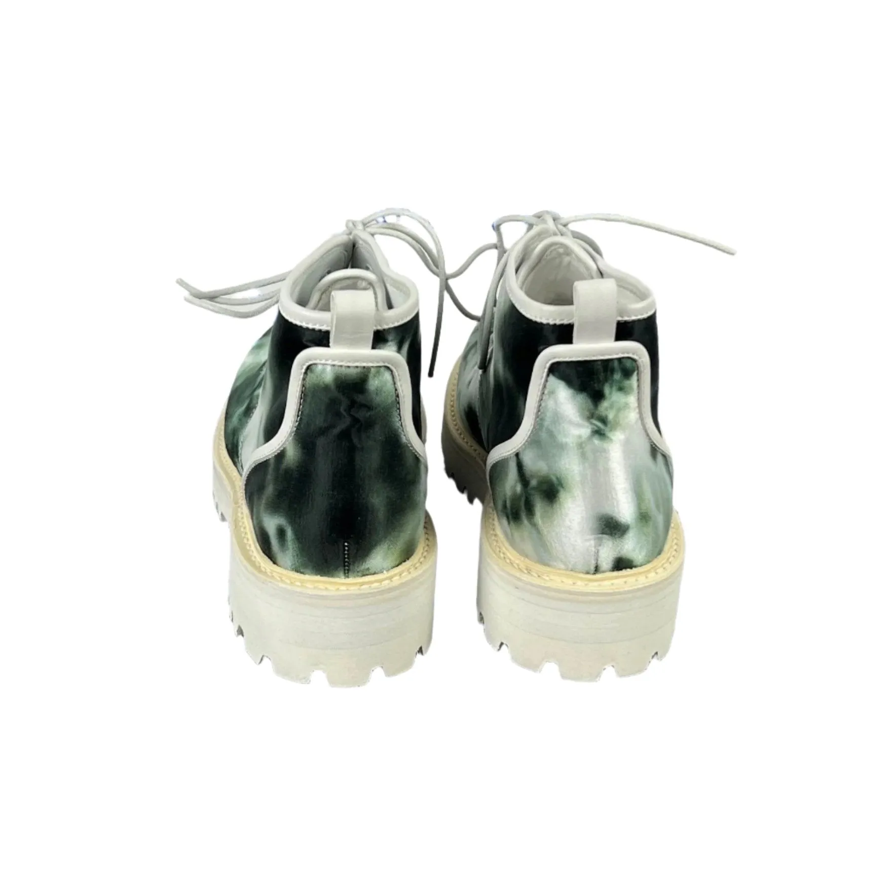 Buscemi Men's Lotta Tie Dye Canvas Boots SAMPLE