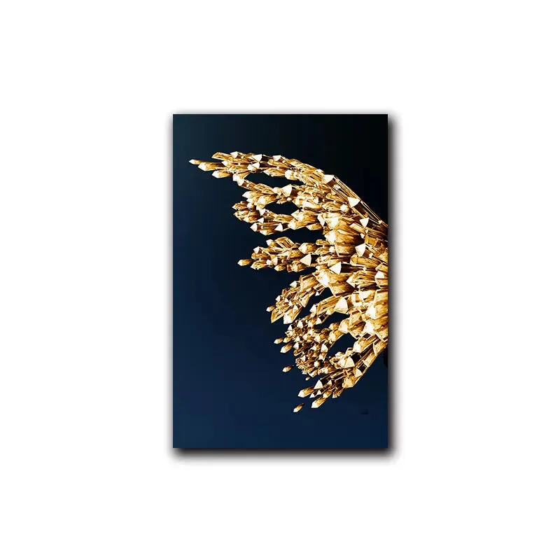 Butterfly Wings Abstract Canvas Poster Scandinavian Wall Art Poster Print Minimalist Nordic Decoration Picture Living Room Decor