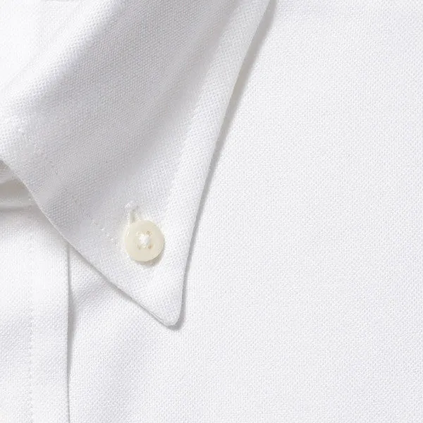 Button Down Oxford White - Classic