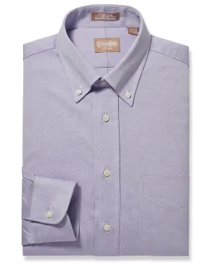 Button Down Pinpoint Lavender - Tailored