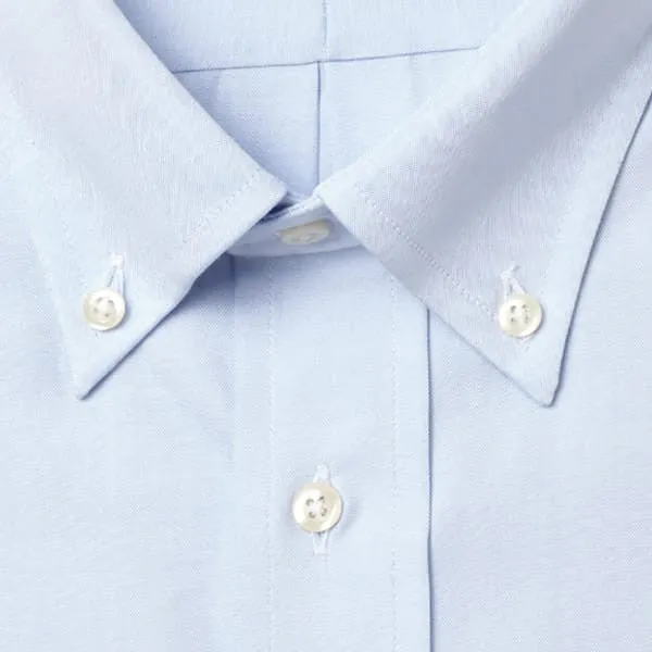 Button Down Pinpoint Light Blue - Tailored