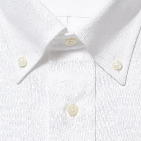 Button Down Pinpoint White - Tailored