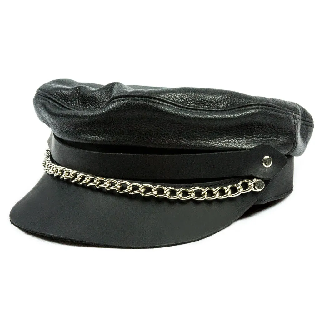 C58 - Flat Top Biker Cap