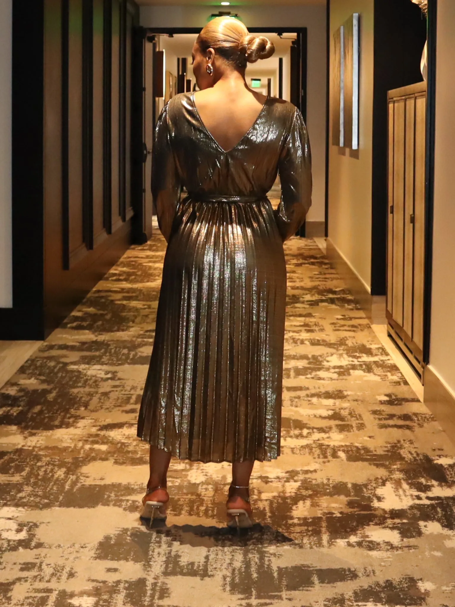 Caitlyn Pleated dress