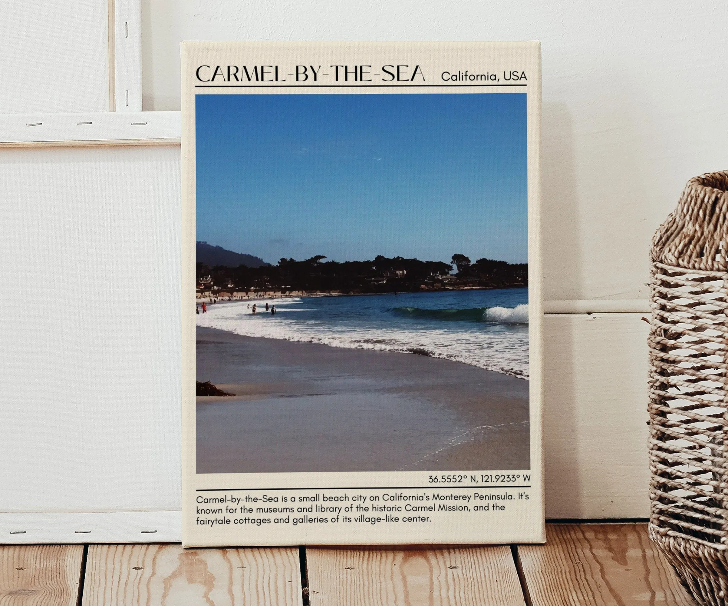 Camel-by-the-sea Wall Art Canva, USA