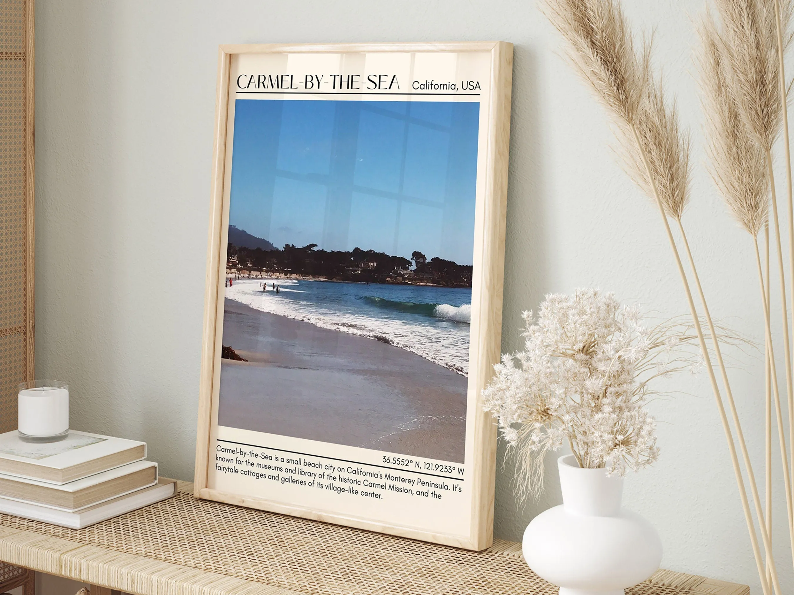Camel-by-the-sea Wall Art Canva, USA
