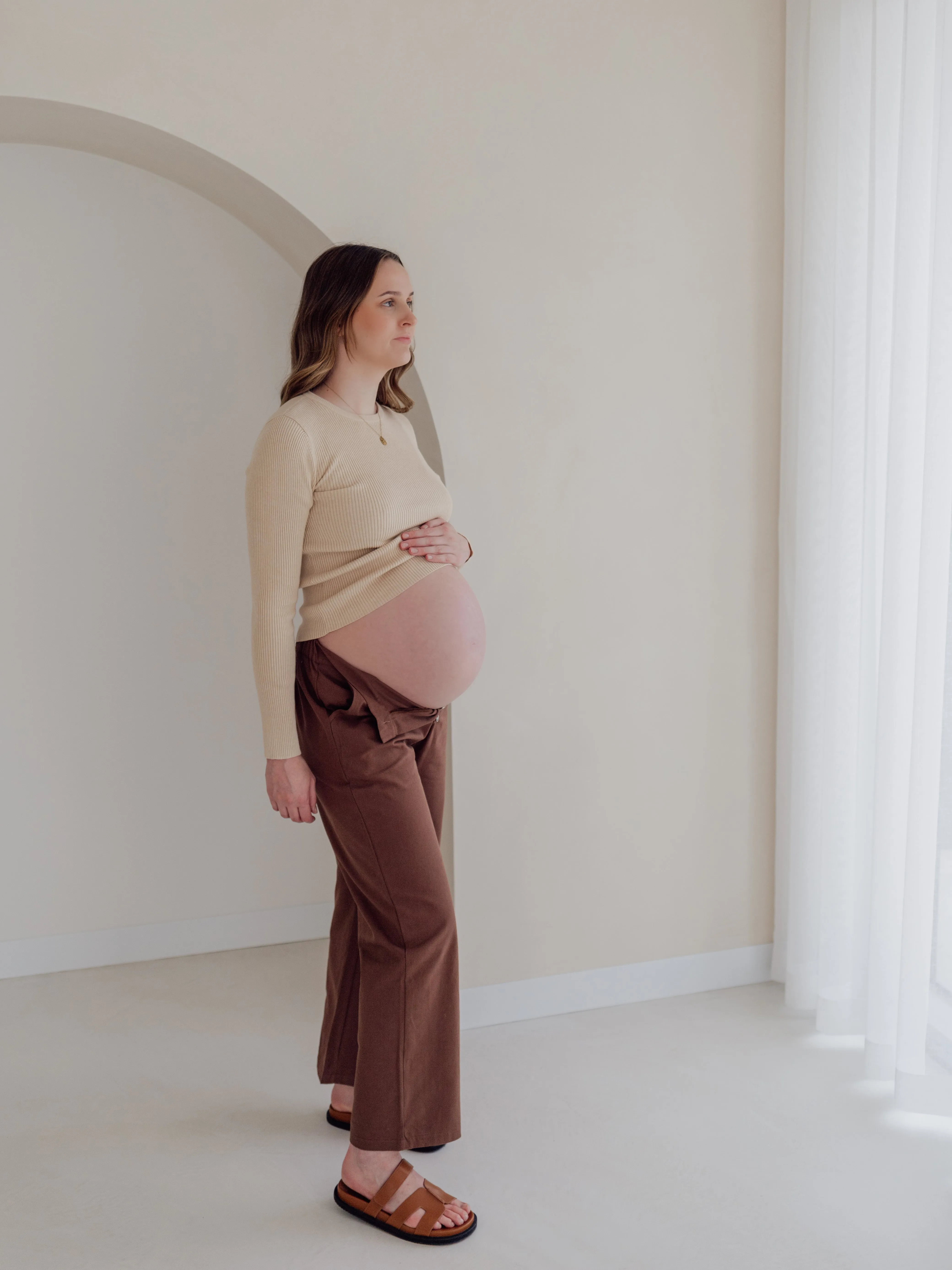 CANVAS PANTS | CHOCOLATE (WOMEN'S)