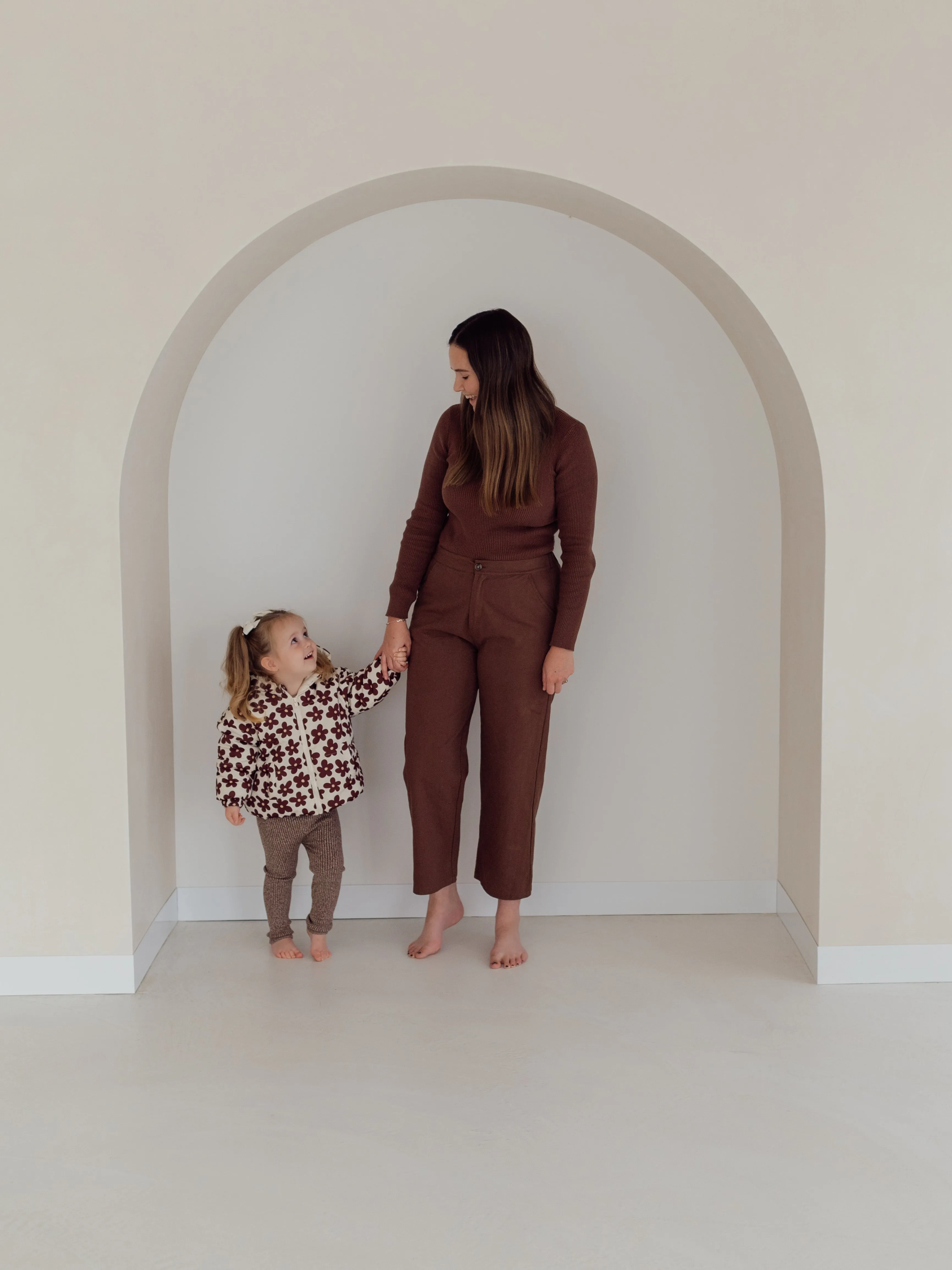 CANVAS PANTS | CHOCOLATE (WOMEN'S)