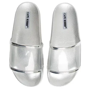 Cape Robbin Moira-11 Silver Slides Silver