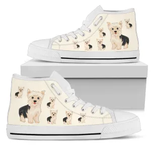 Cartoon Yorkshire Terrier Shoes