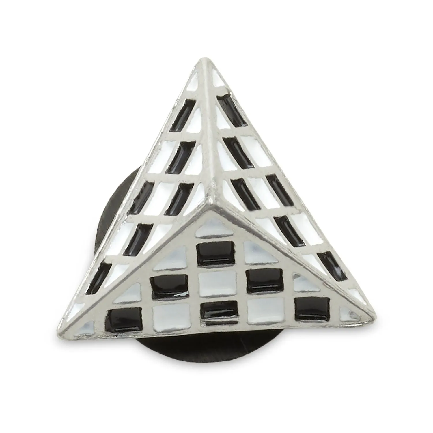 Checkerboard Pyramid Jibbitz
