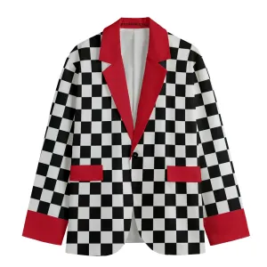 Checkered Red Clown Coat
