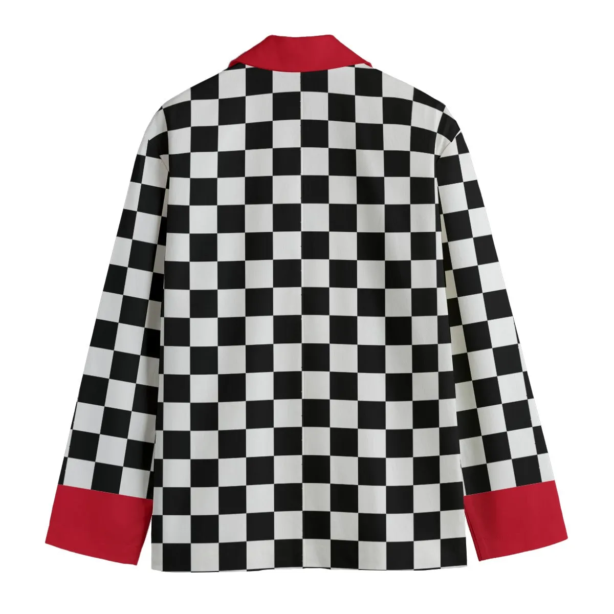 Checkered Red Clown Coat