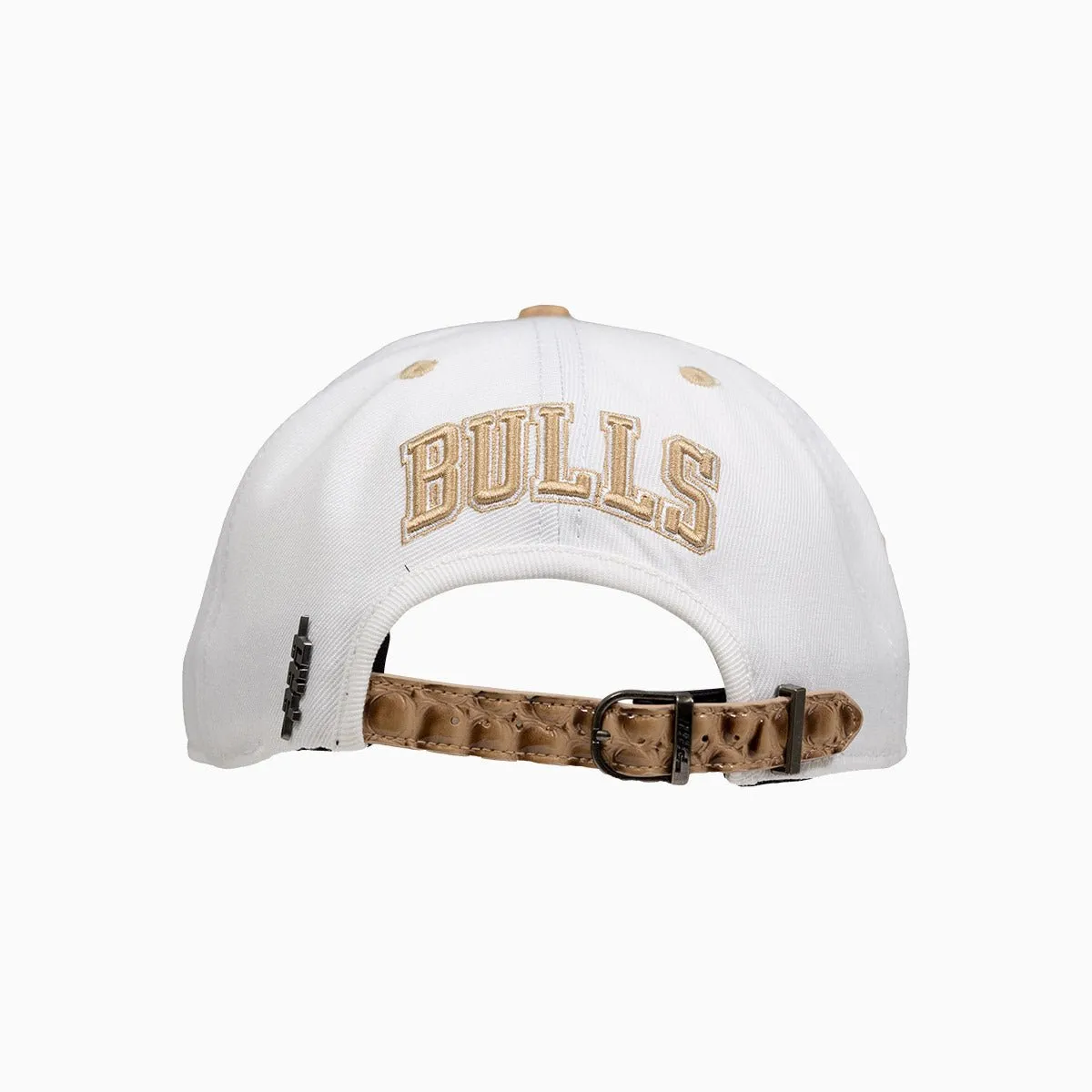 Chicago Bulls NBA Hat With Leather Visor