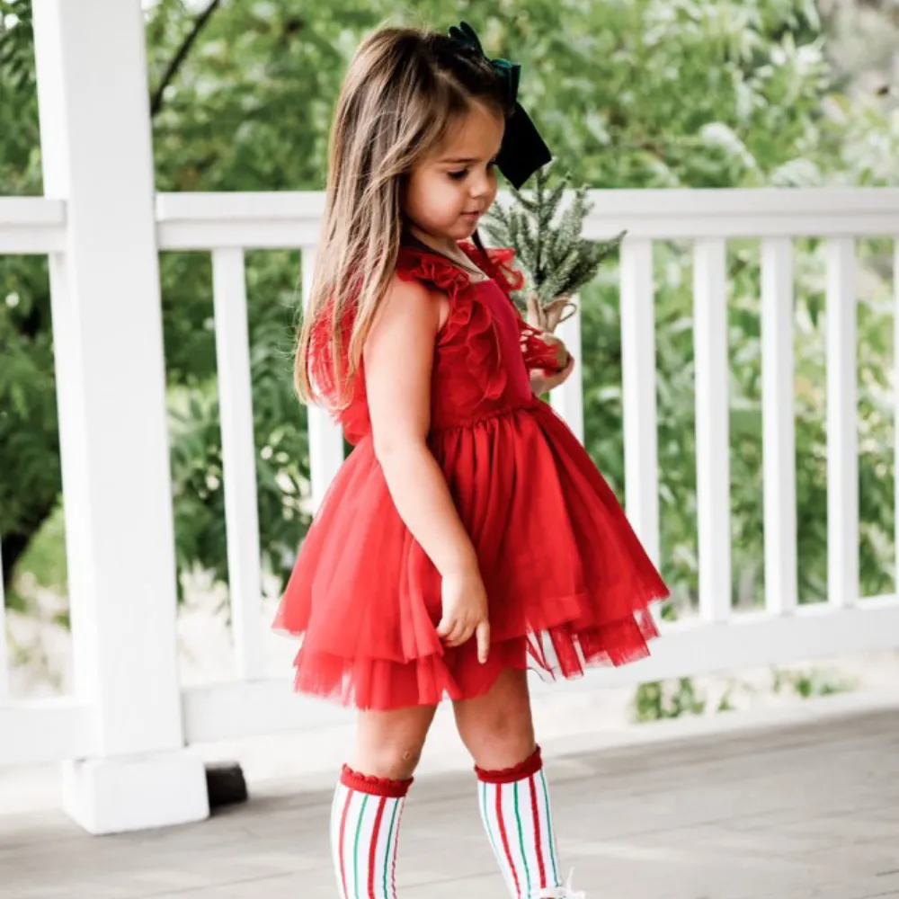 CHRISTMAS GIRL TULLE Dress