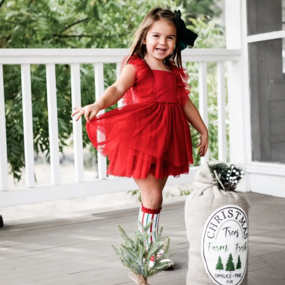 CHRISTMAS GIRL TULLE Dress