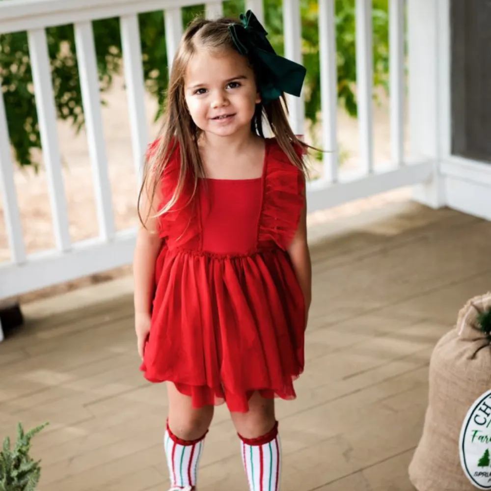 CHRISTMAS GIRL TULLE Dress