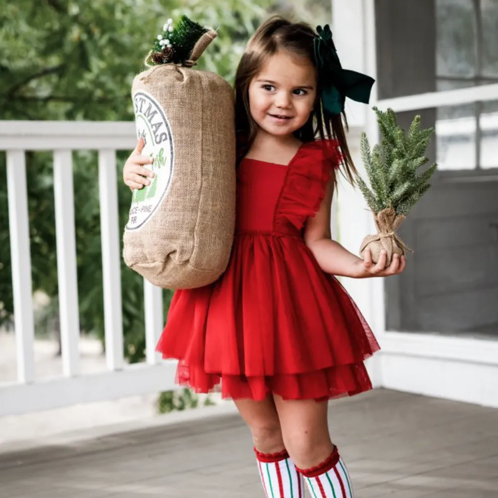 CHRISTMAS GIRL TULLE Dress