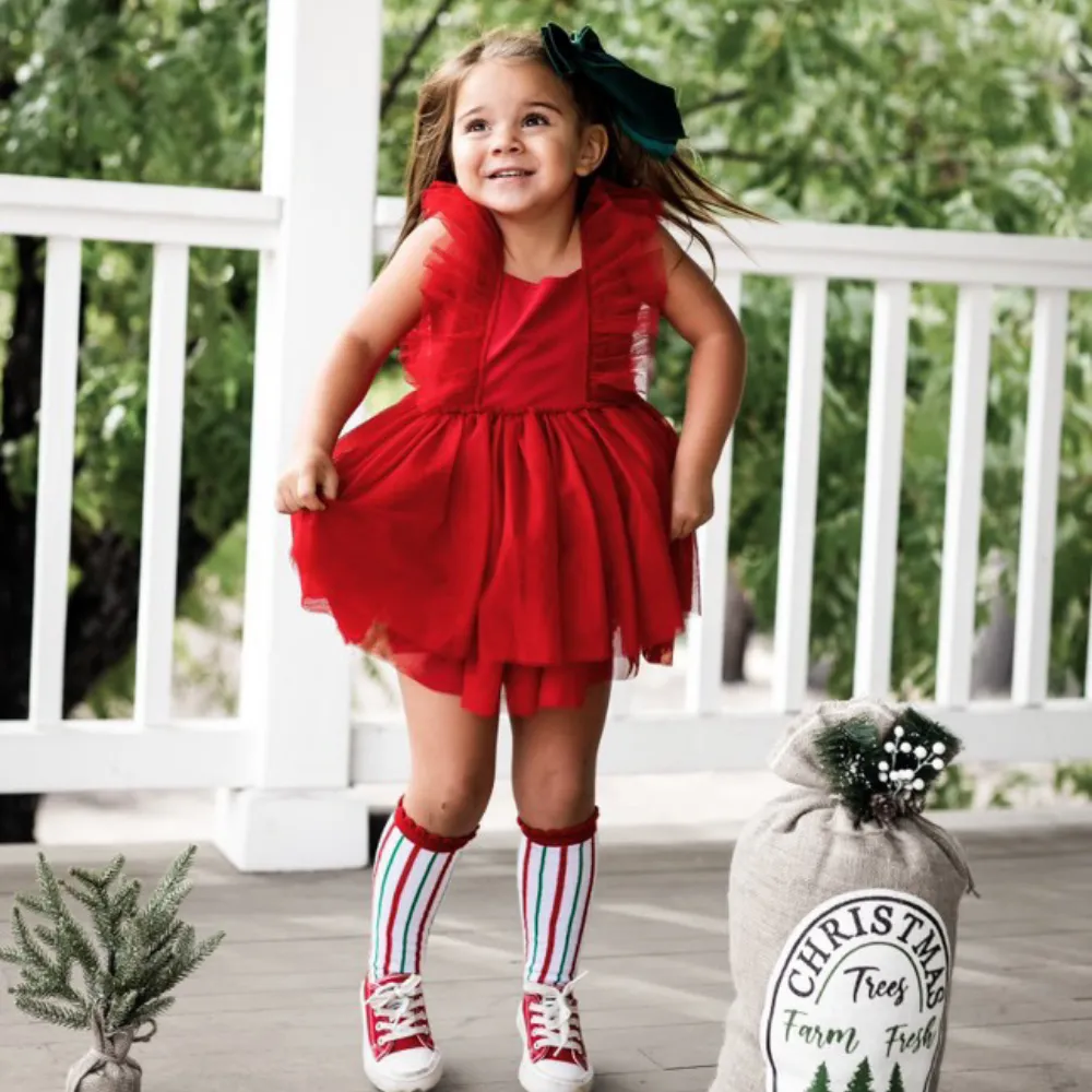 CHRISTMAS GIRL TULLE Dress