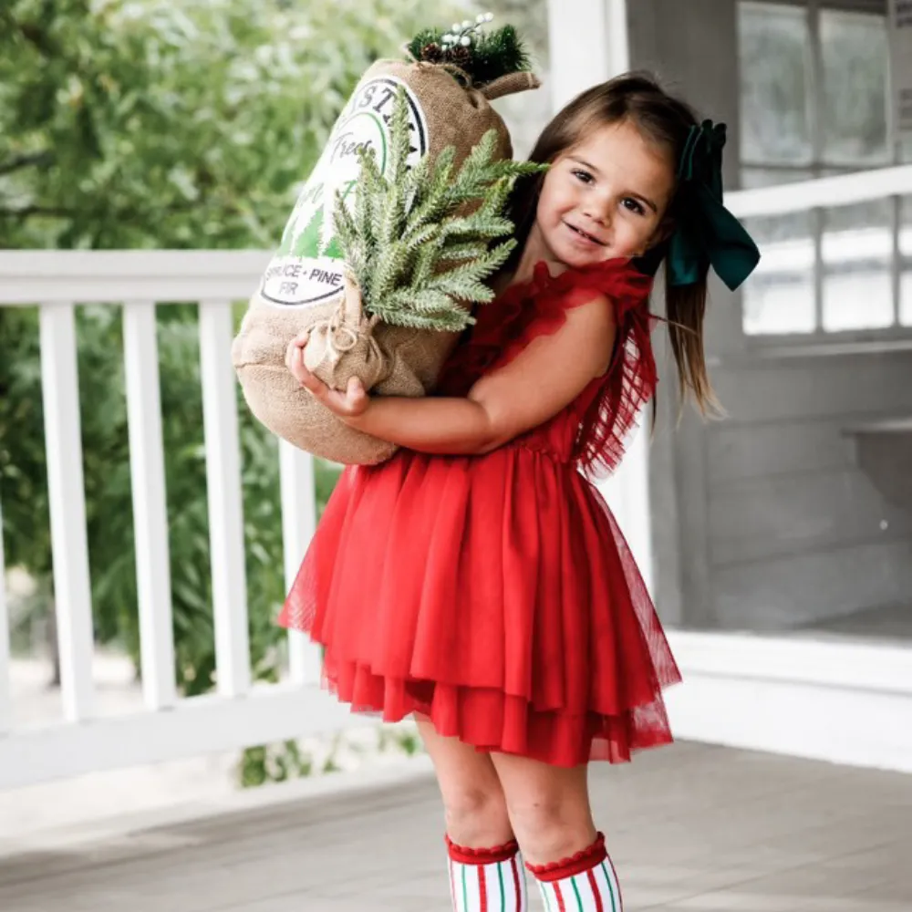 CHRISTMAS GIRL TULLE Dress