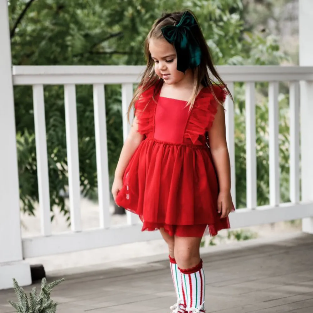 CHRISTMAS GIRL TULLE Dress