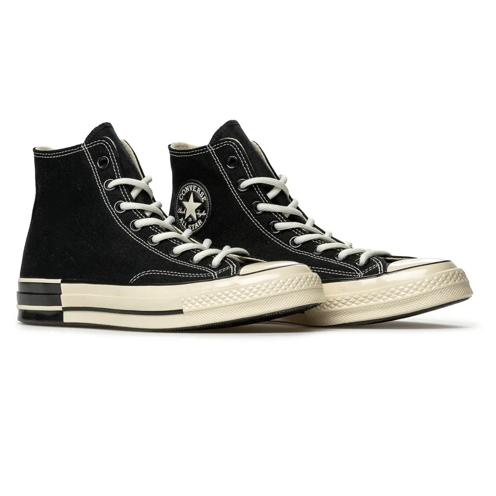 Chuck 70 Black & White Hi | Black
