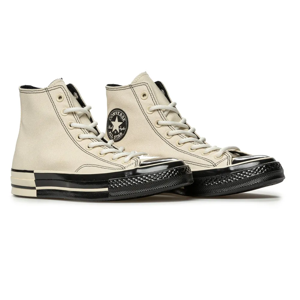 Chuck 70 Black & White Hi | Natural Ivory