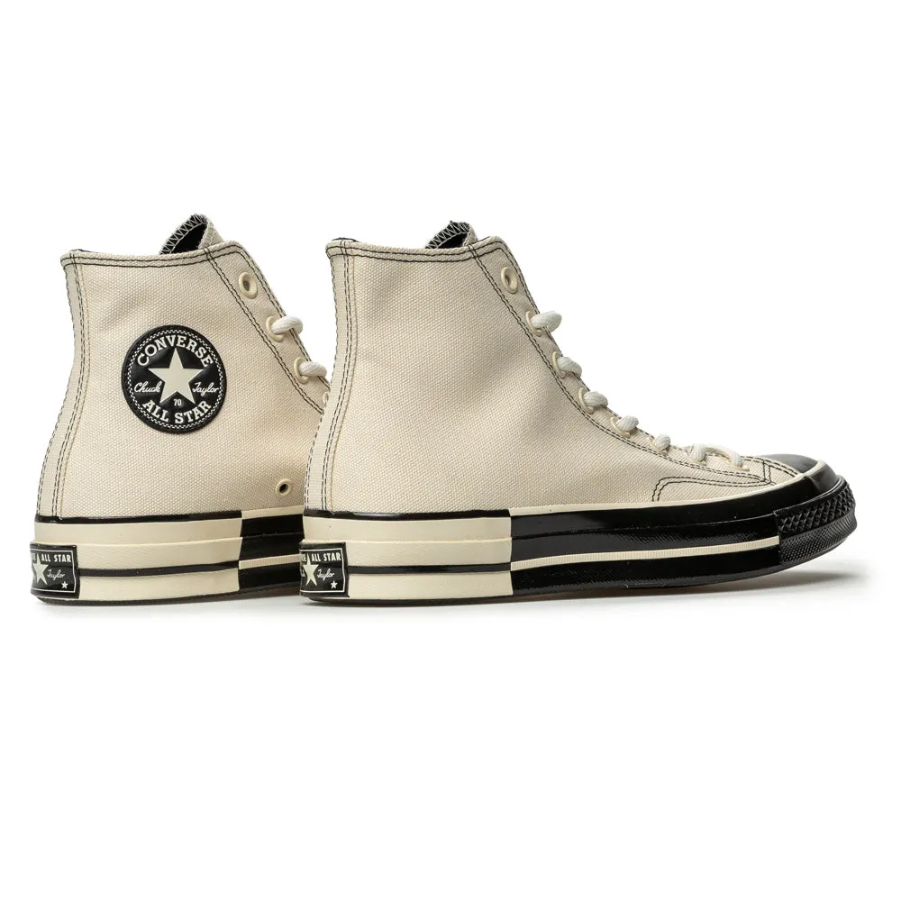 Chuck 70 Black & White Hi | Natural Ivory