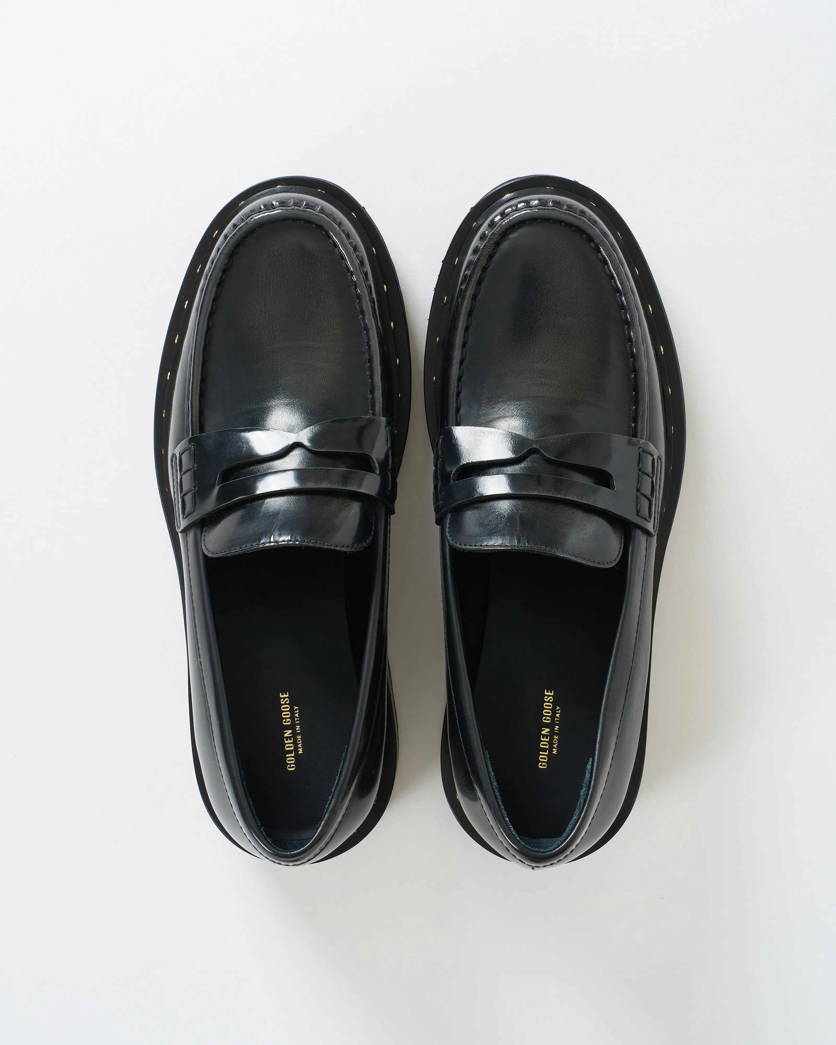 chunky loafer studded welt