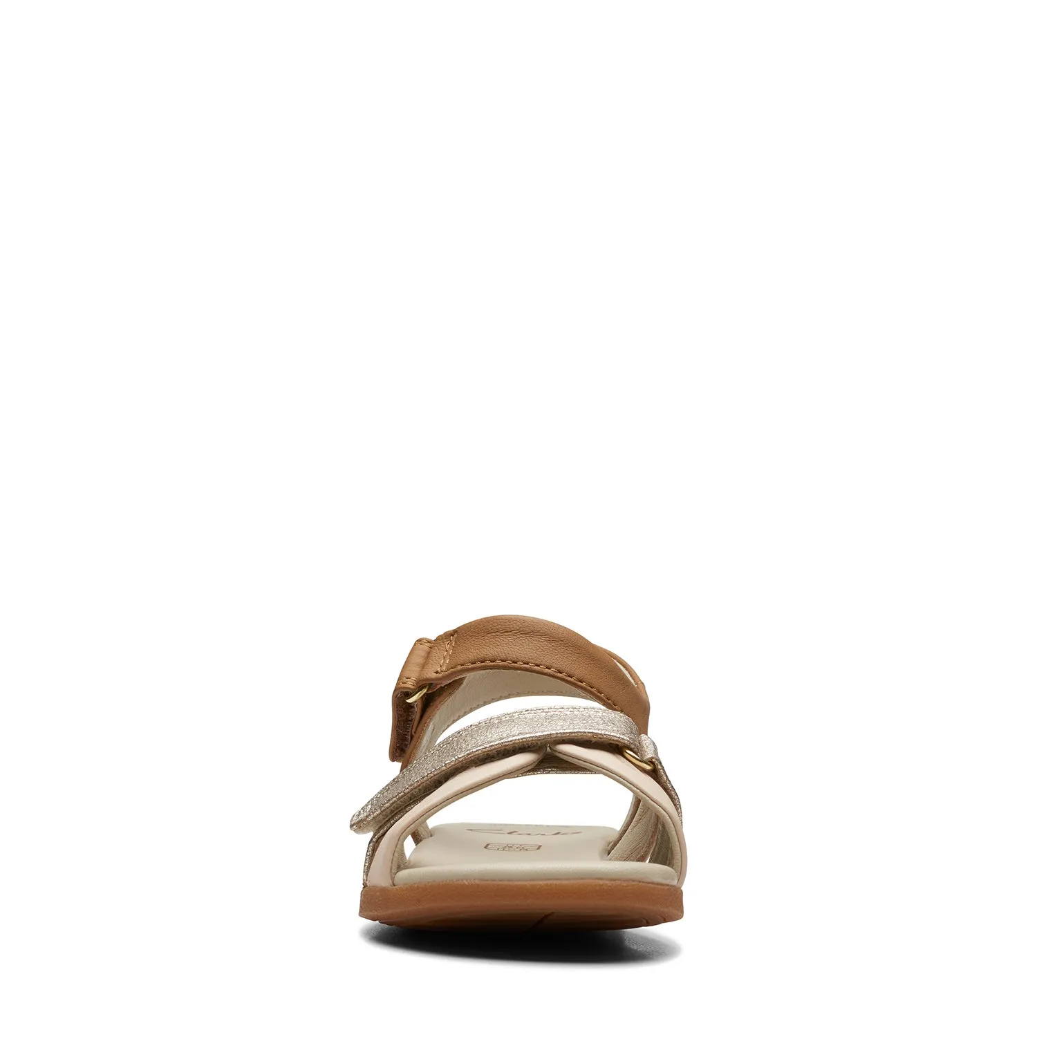 CLARKS GIRLS IVY SEA KID. (STANDARD FIT)