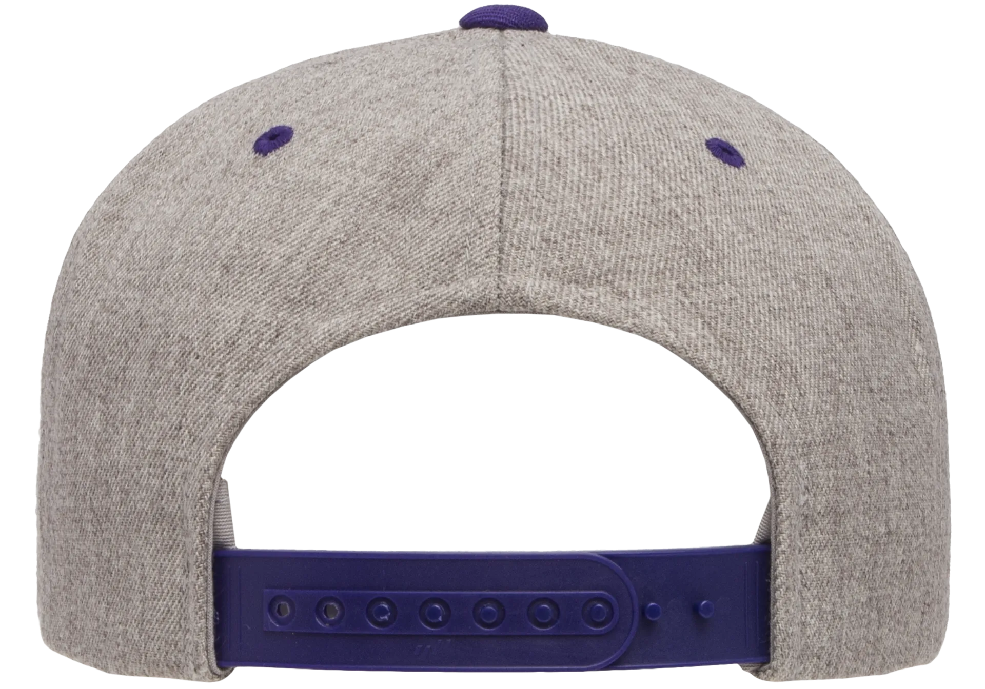 Classics Blank Snapback Cap Heather/Purple