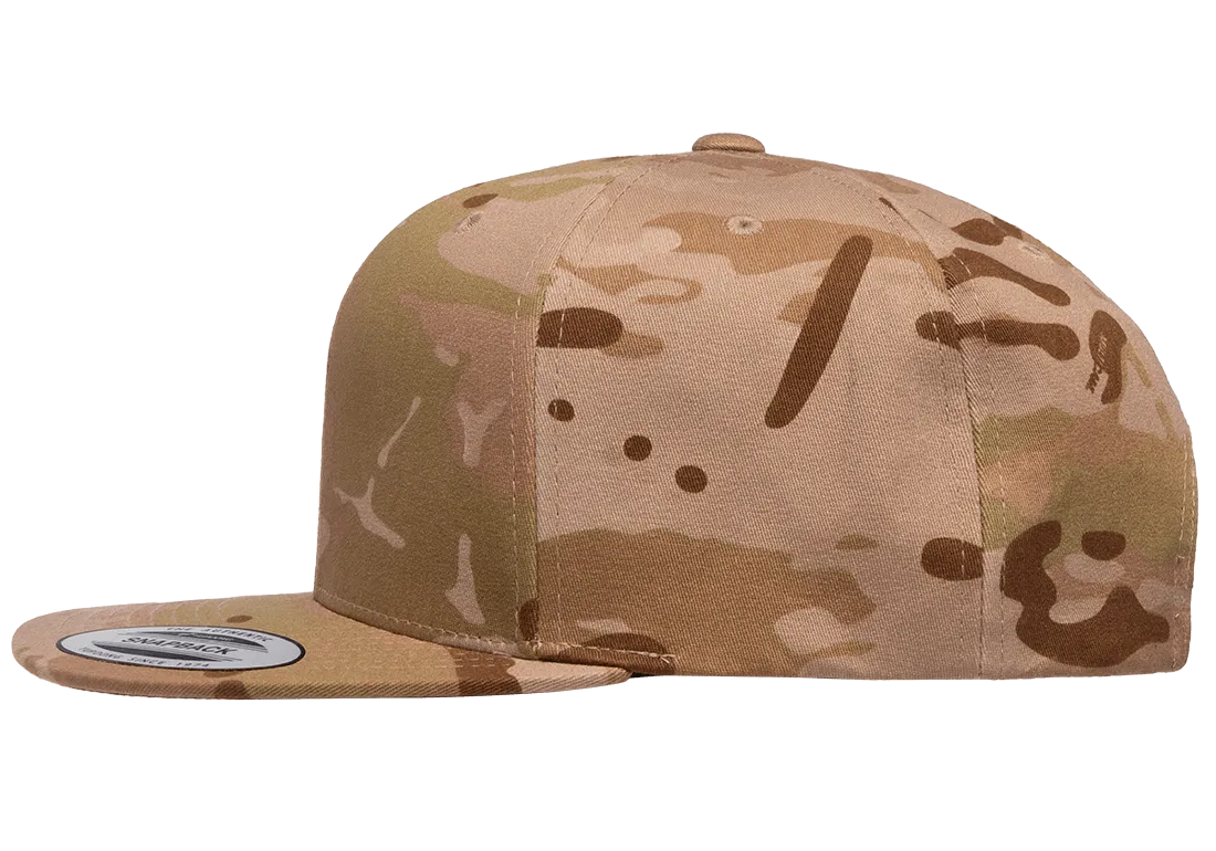 Classics Blank Snapback Cap Multi-Camo Arid