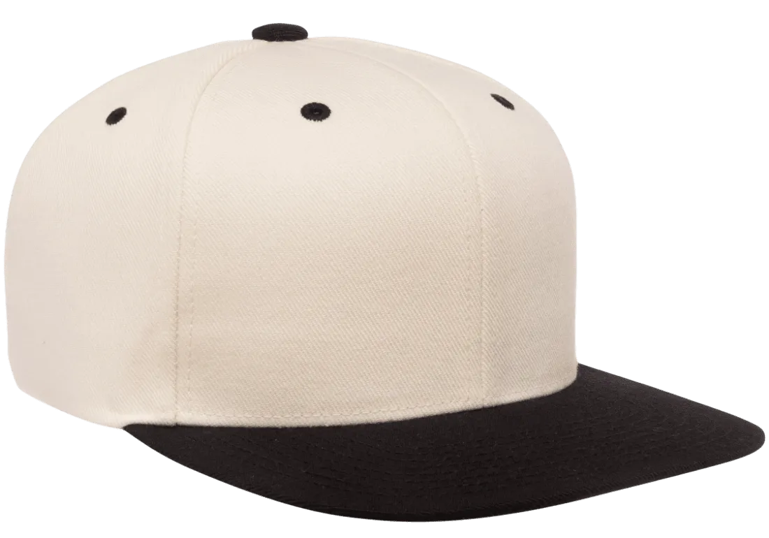 Classics Blank Snapback Cap Natural/Black