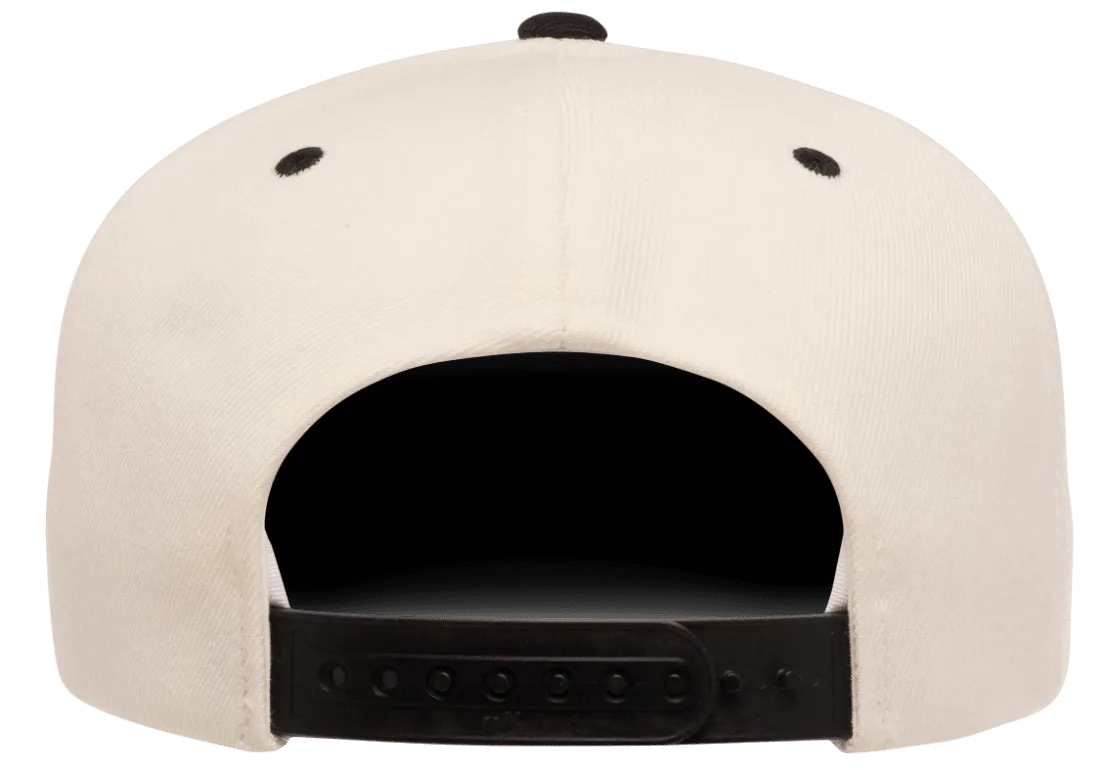 Classics Blank Snapback Cap Natural/Black
