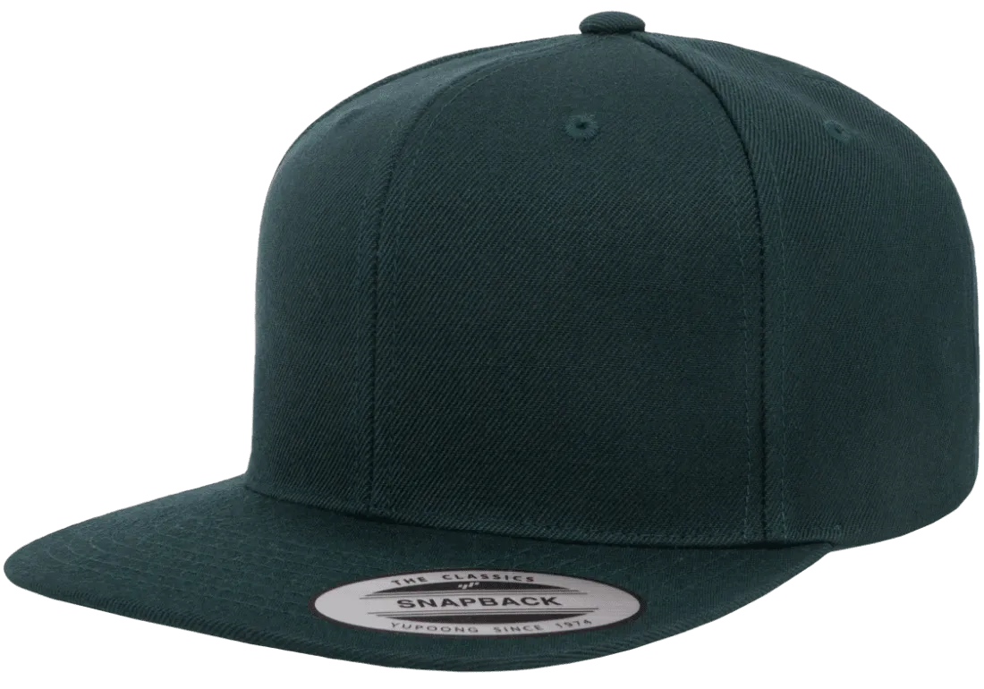 Classics Blank Snapback Cap Spruce