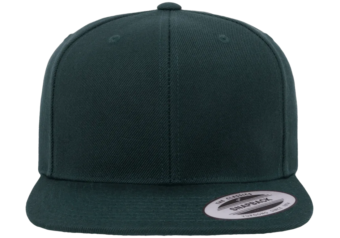 Classics Blank Snapback Cap Spruce