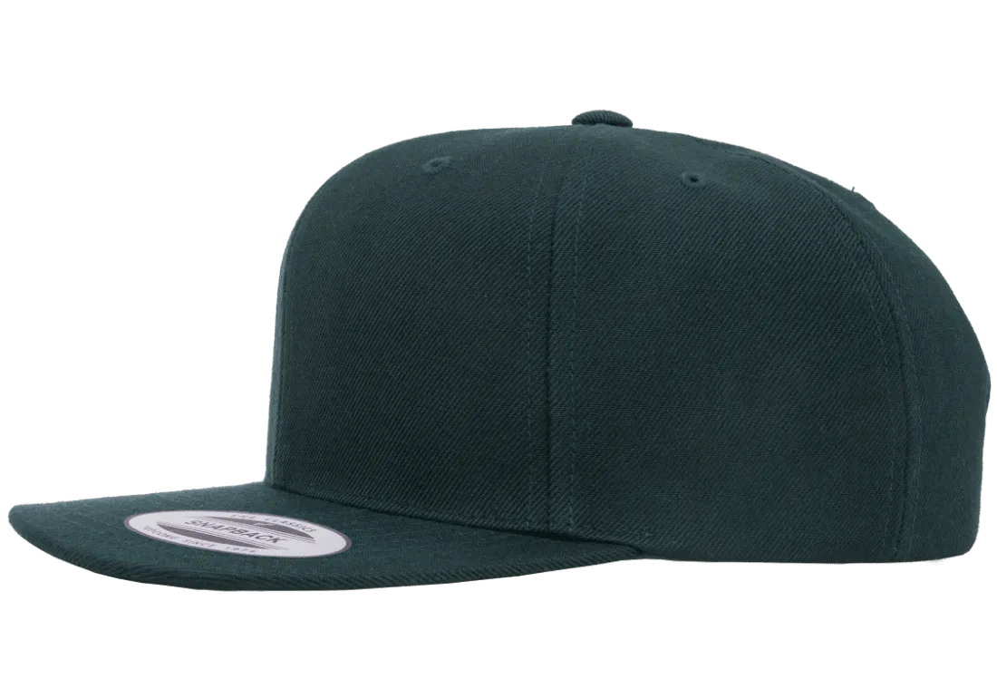 Classics Blank Snapback Cap Spruce