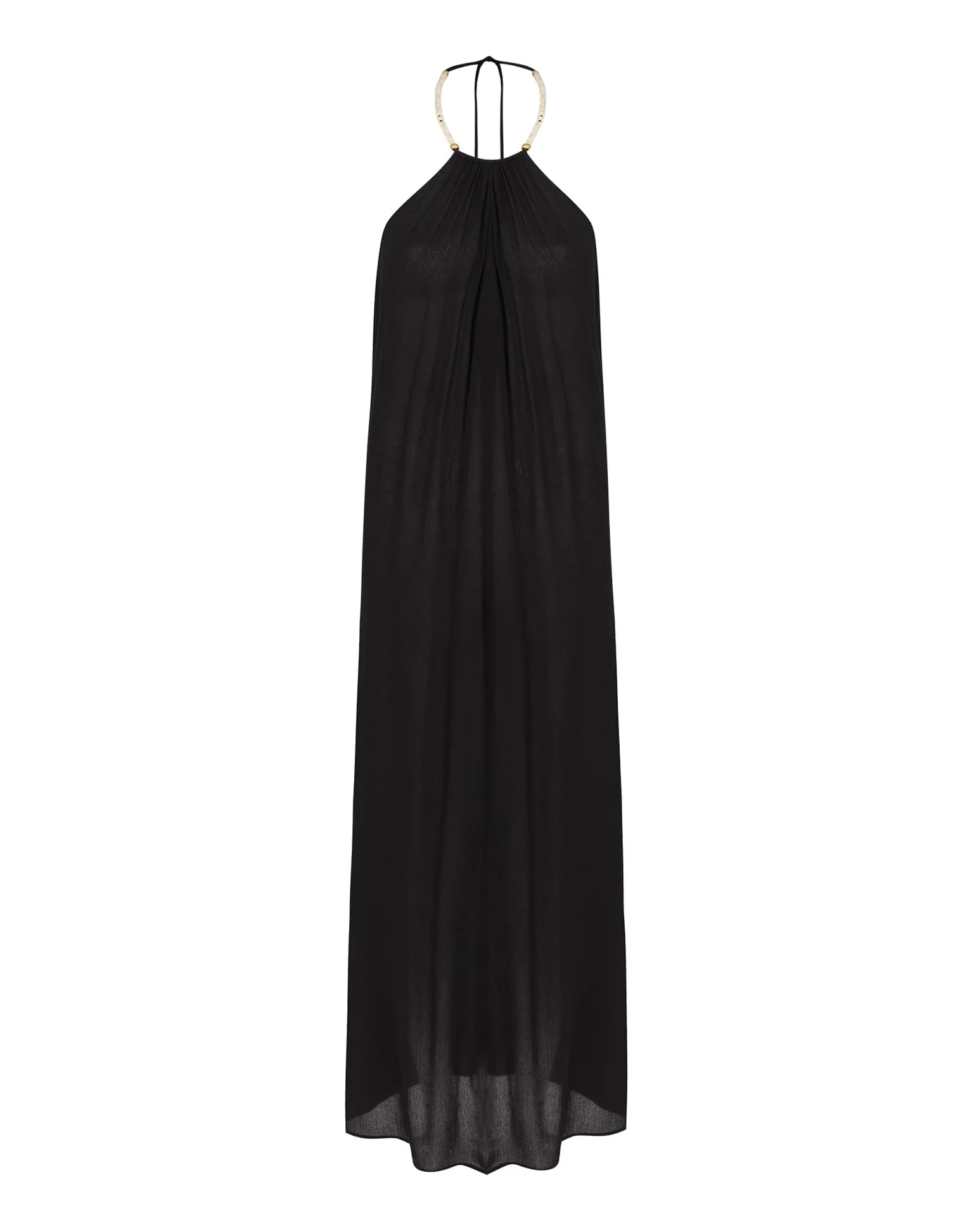 Cloe Long Cover Up - Black
