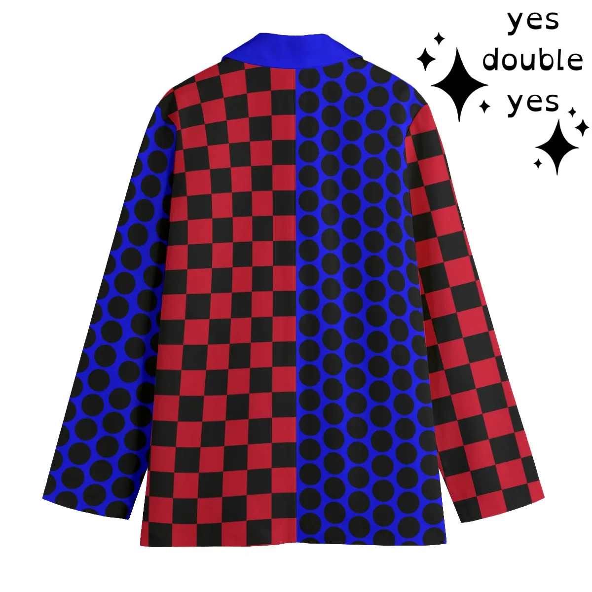 Clown Coatnundrum Dots Checks Jacket