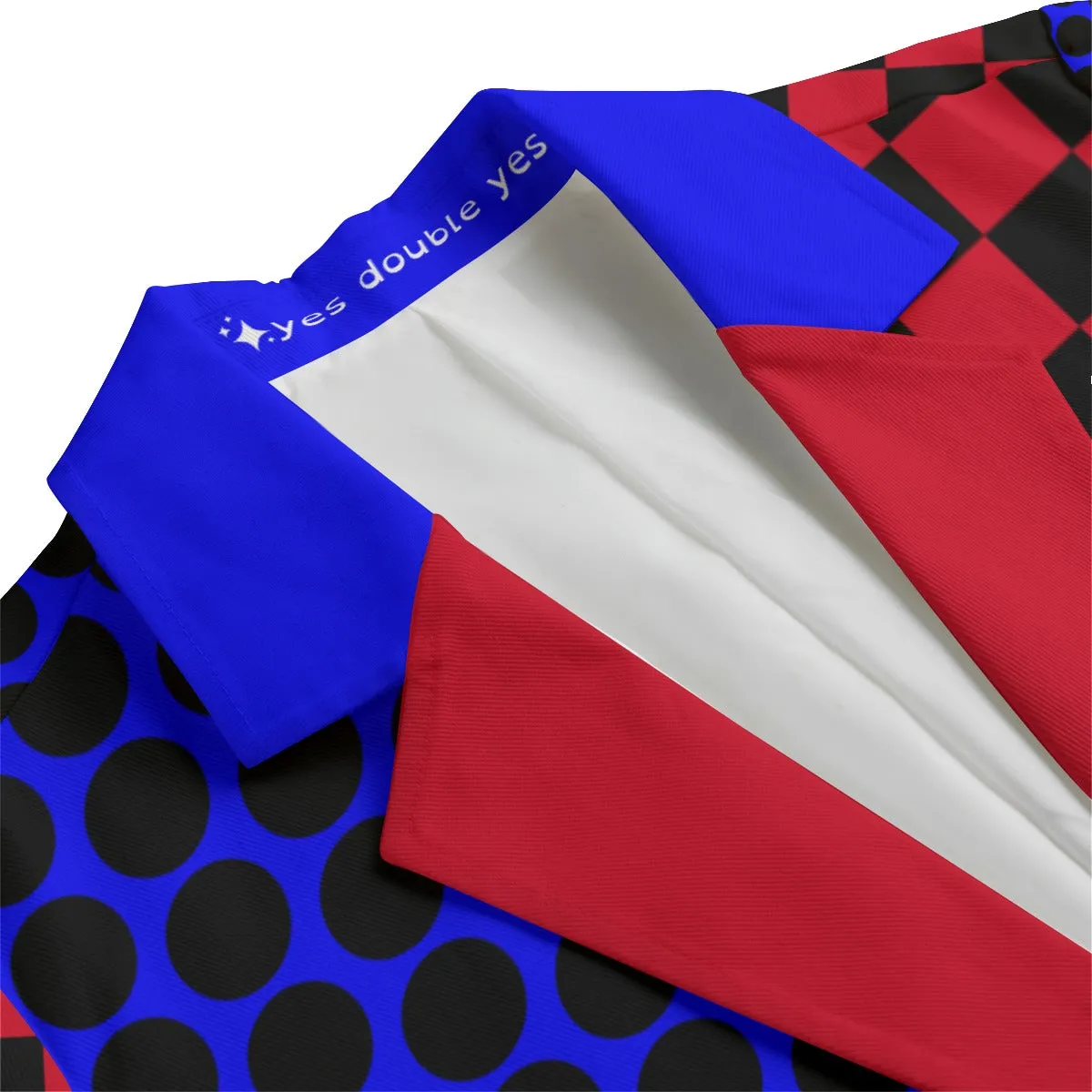 Clown Coatnundrum Dots Checks Jacket