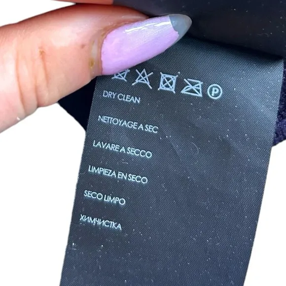 CLUB MONACO Fidelma Sweater Dress XS Purple​