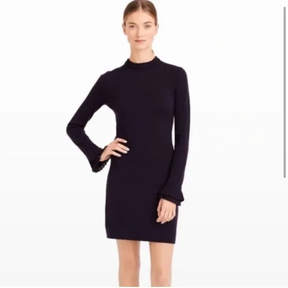 CLUB MONACO Fidelma Sweater Dress XS Purple​