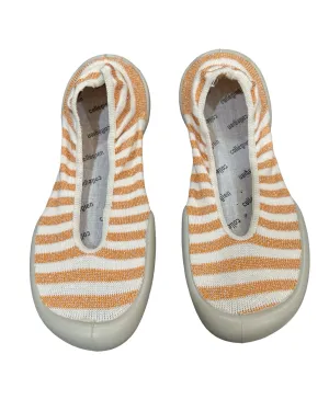 Collégien striped slipper shoes size 3-4 Youth (EU 34/35)