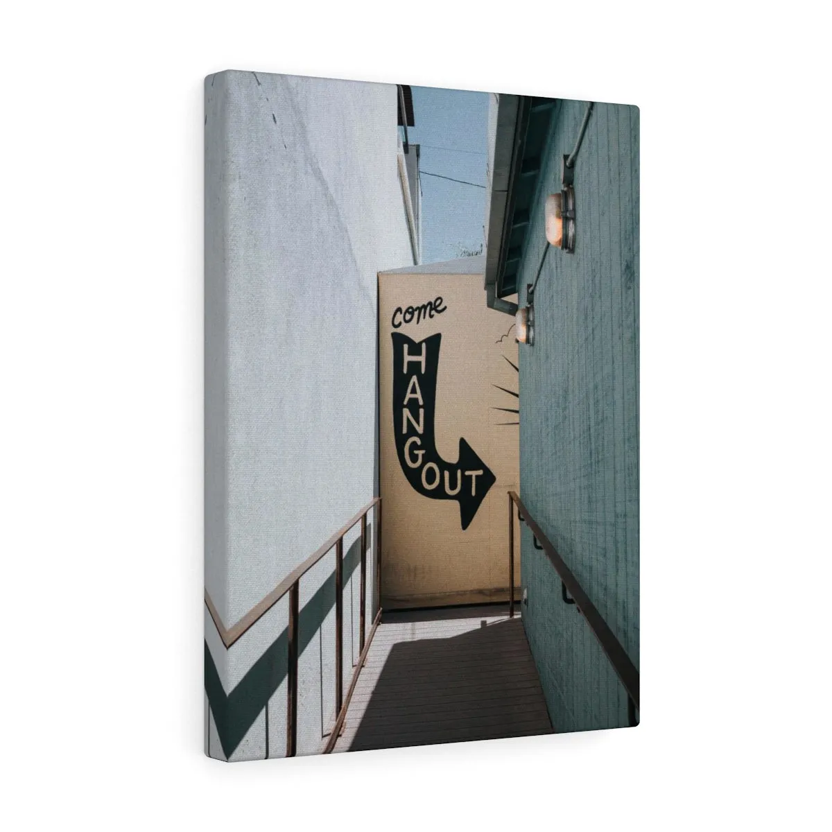 Come Hangout Premium Wall Canvas