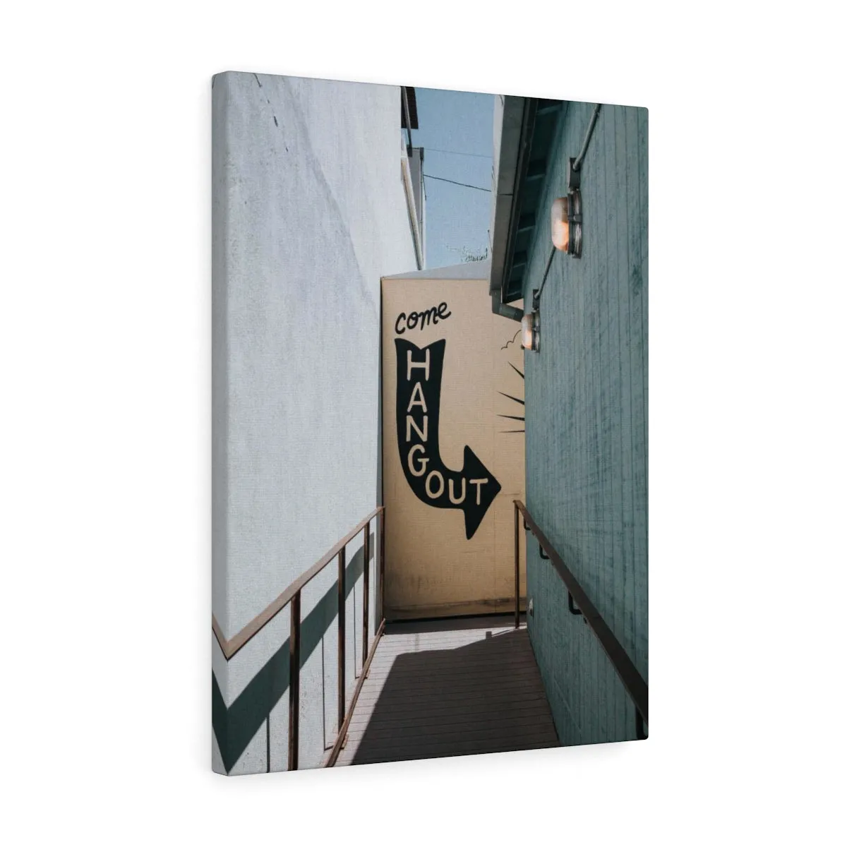 Come Hangout Premium Wall Canvas