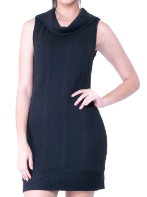 Cowl Neck Cable Dress