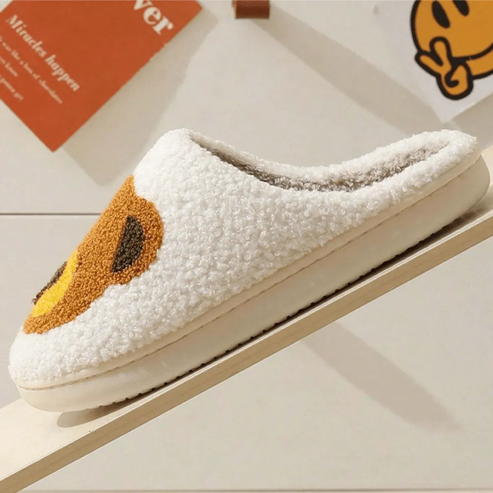 Cozy Women's Warm Anti-Skid Bear Pattern Slippers