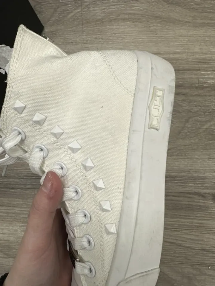 CULT D2 Placebo 3643 Canvas white size 36 fits like a 37